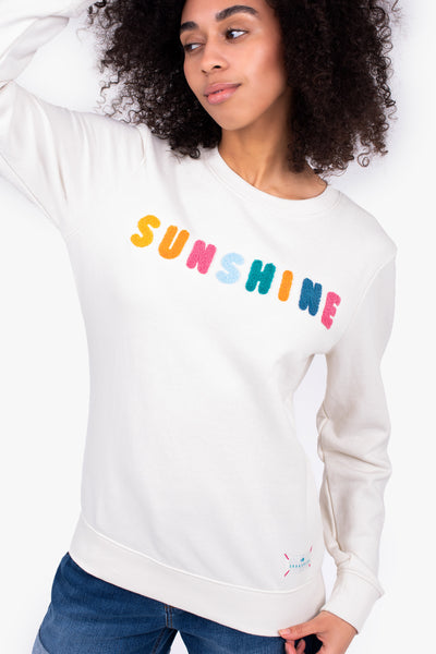 Womens Sienna Sweater Sunshine / Bright White